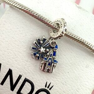 Pandora Disney Parks Castle and Fireworks Charm
